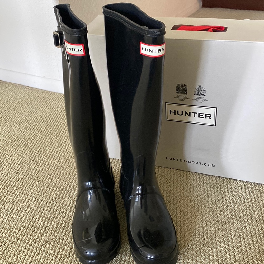 Hunter rain boots